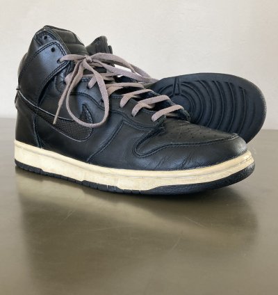 2001 Nike Dunk Hi Plus Stussy 302763-001 Vintage Us10