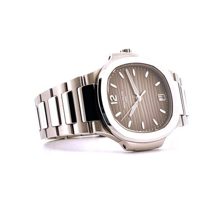 Patek Philippe Nautilus Lady 35 Mm Grey Dial 7118 1a-011 Very Good Condt Incl Invoice Germ 2022