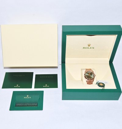 Rolex Day-date 40 Olive 228235 Box Papers 2022 New Unworn