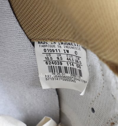 2002 Air Force 1 Mid White Cane Contrast Stitch Ds