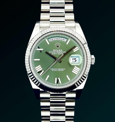 Rolex Day-date 40 Olive Dial