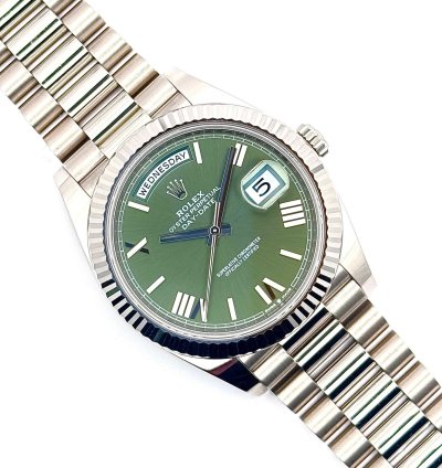 Rolex Day-date 40 Olive Dial