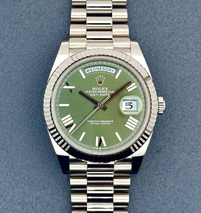Rolex Day-date 40 Olive Dial