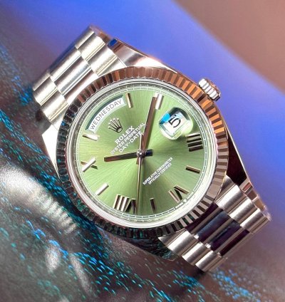 Rolex Day-date 40 Olive Dial