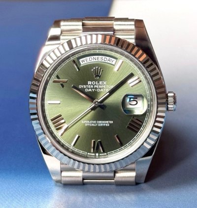 Rolex Day-date 40 Olive Dial