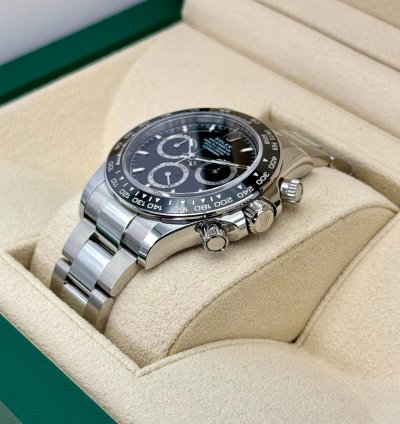 Rolex Daytona New 2024 Cosmograph Daytona 40mm 126500ln Oystersteel Black Dial With Oyster Bracelet