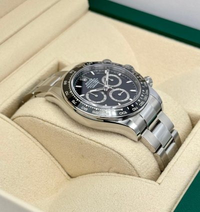 Rolex Daytona New 2024 Cosmograph Daytona 40mm 126500ln Oystersteel Black Dial With Oyster Bracelet