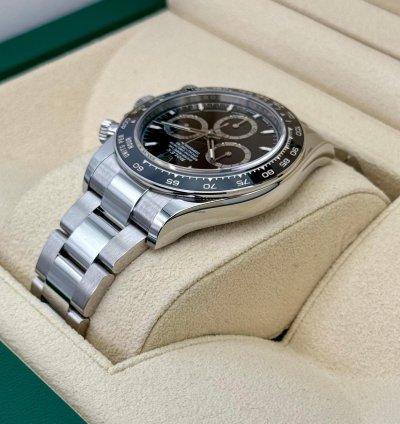 Rolex Daytona New 2024 Cosmograph Daytona 40mm 126500ln Oystersteel Black Dial With Oyster Bracelet
