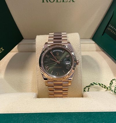 Rolex Day-date 40 Olive Dial - 228235 - 2023