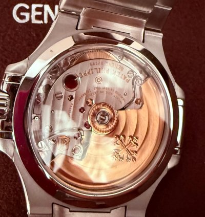 Patek Philippe Nautilus Lady Quadrante Antracite Full Set