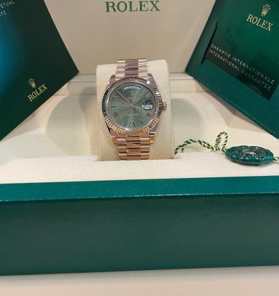 Rolex Day-date 40 Olive Dial - 228235 - 2023
