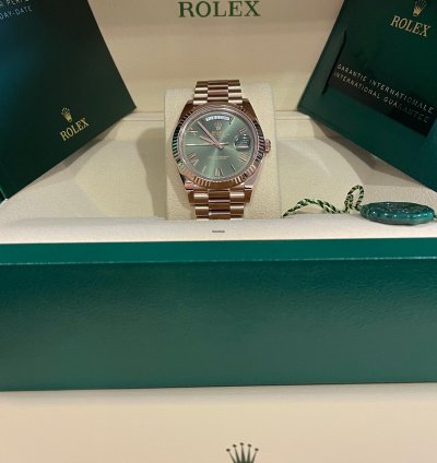 Rolex Day-date 40 Olive Dial - 228235 - 2023