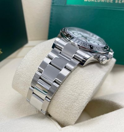 Rolex Daytona New 2024 Daytona 126500ln Stainless Steel Cosmograph 40mm White Panda Ceramic Bezel