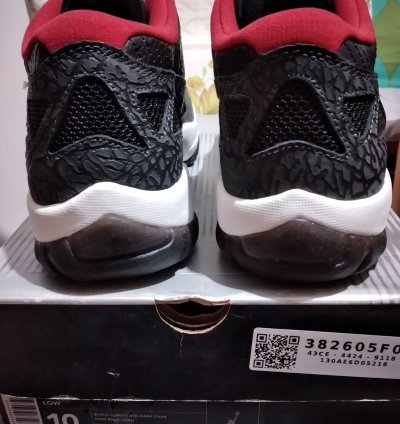 2003 Air Jordan 11 Retro Low Ie Bred 306008-061
