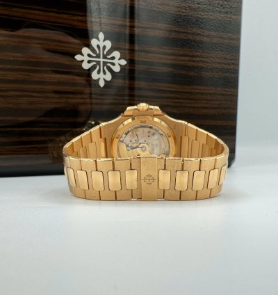 Patek Philippe Nautilus Limited Edition Asprey Nautilus With Baguette Diamond Dial And Bezel