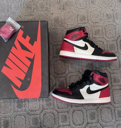 Jordan 1 Retro High Bred Toe 2018