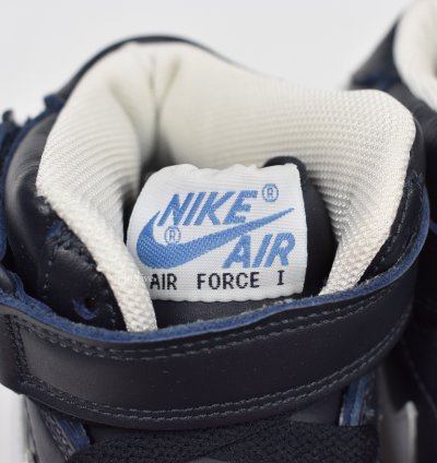 2003 Nike Air Force 1 Mid Dark Obsidian Varsity Blue Ds