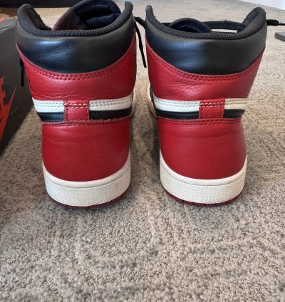 Jordan 1 Retro High Bred Toe 2018
