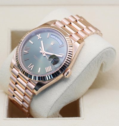 Rolex Day-date 40 Olive Green - New - Fullset