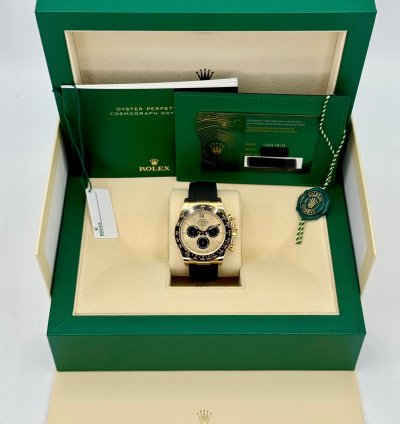 Rolex Daytona New 2024 Daytona 40mm 126518ln Gold Oysterflex Pikachu Dial