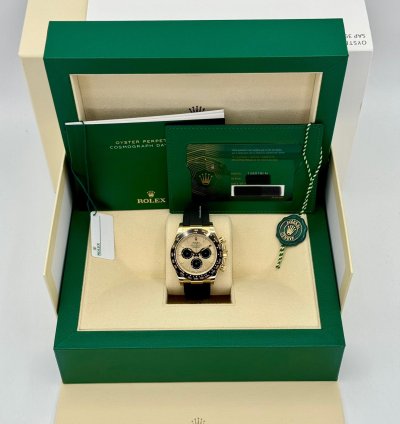 Rolex Daytona New 2024 Daytona 40mm 126518ln Gold Oysterflex Pikachu Dial