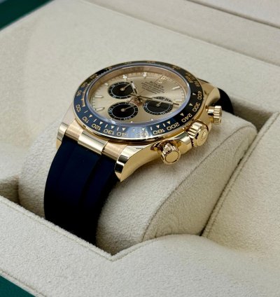 Rolex Daytona New 2024 Daytona 40mm 126518ln Gold Oysterflex Pikachu Dial