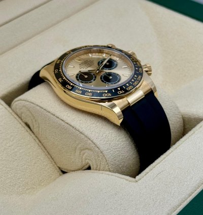 Rolex Daytona New 2024 Daytona 40mm 126518ln Gold Oysterflex Pikachu Dial