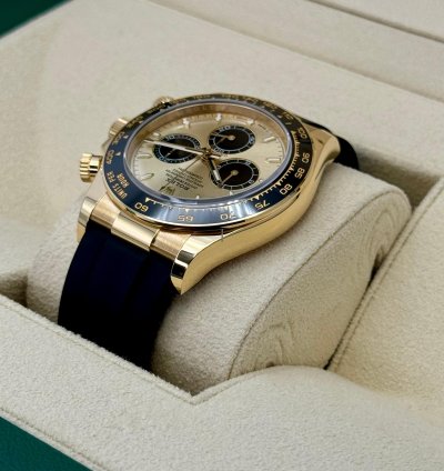Rolex Daytona New 2024 Daytona 40mm 126518ln Gold Oysterflex Pikachu Dial