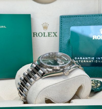 Rolex Day-date 40 Olive Green 2022 Full Set