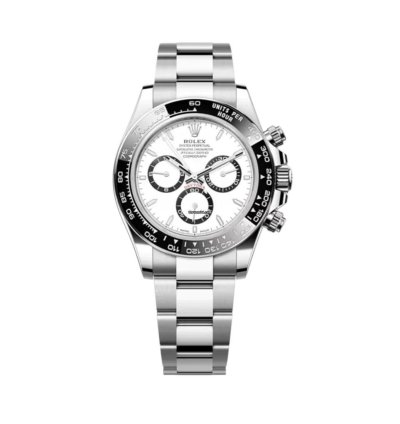 Rolex Daytona New 2024 New Reference 126500ln White Panda Dial Stainless Steel Ceramic Bezel