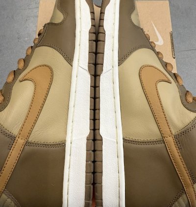 2003 Nike Dunk High Hay Maple Taupe
