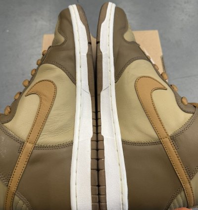 2003 Nike Dunk High Hay Maple Taupe