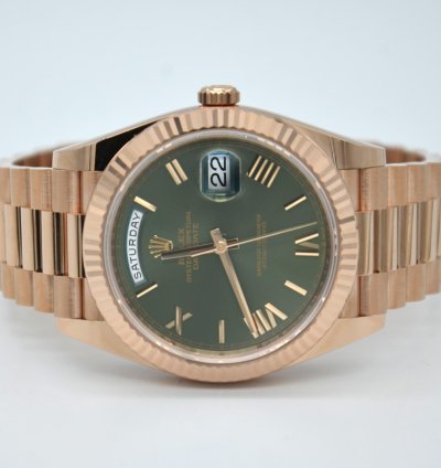 Rolex Day-date 40 Olive Green Dial