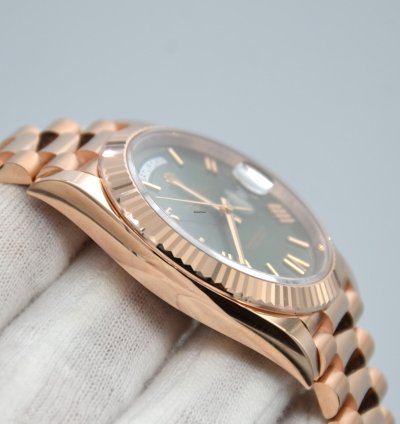 Rolex Day-date 40 Olive Green Dial