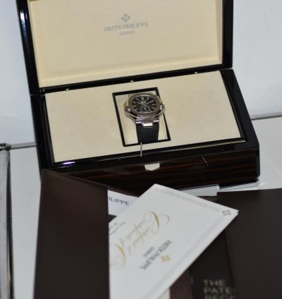 Patek Philippe Nautilus Mondphase 5726a-001 Moonphase Calendar Stainless Steel