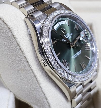 Rolex Day-date 40 Olive Green Full Stickers