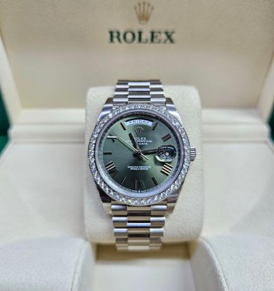 Rolex Day-date 40 Olive Green Full Stickers