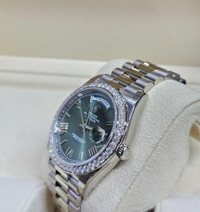Rolex Day-date 40 Olive Green Full Stickers