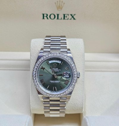 Rolex Day-date 40 Olive Green Full Stickers