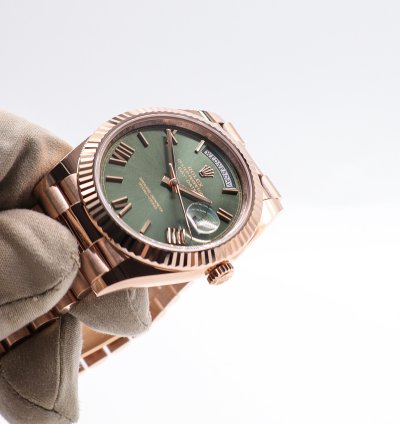 Rolex Day-date 40 Olive Green New Unworn Year 2021 Full Set