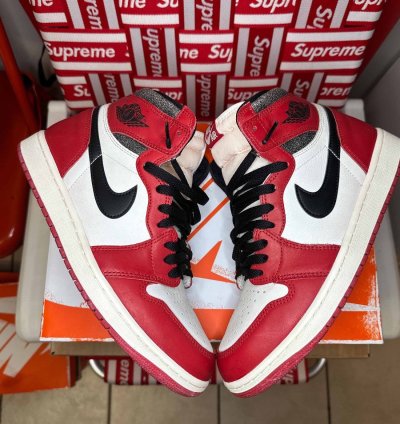 Jordan 1 Retro High Og Chicago Lost Found - Sz 9 5