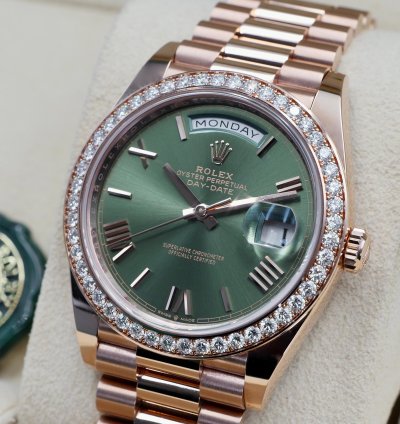 Rolex Day-date 40 Olive Rbr