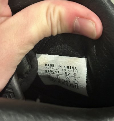 2004 Nike Air Force 1 Mid Inside Out Black Sable Green