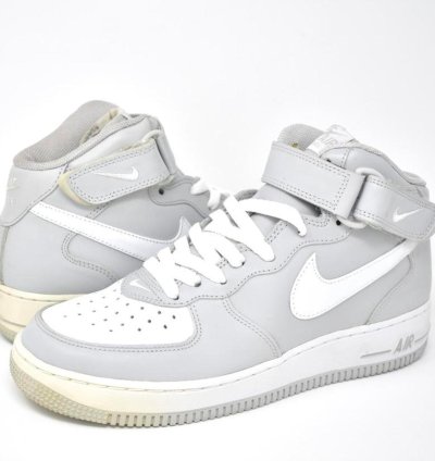 2004 Nike Air Force 1 Mid Natural Grey