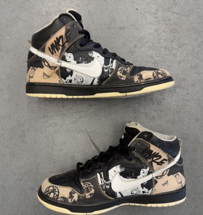 2004 Nike Dunk High Pro Sb Unkle