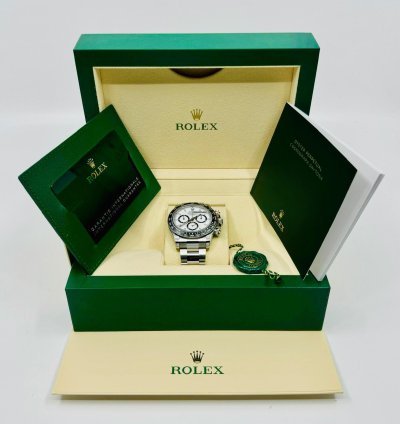 Rolex Daytona New 2025 - Panda - White Dial - 126500ln