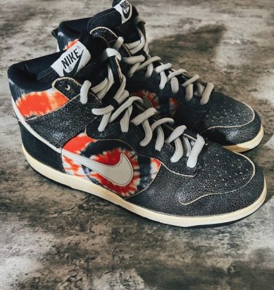 2004 Nike Sb Dunk High Huf Tie Dye
