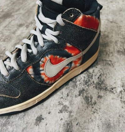 2004 Nike Sb Dunk High Huf Tie Dye