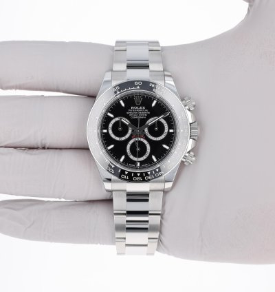 Rolex Daytona New 2025 126500ln Black Oyster Steel 40 Mm