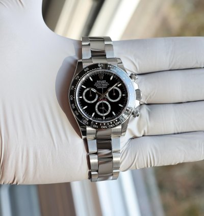 Rolex Daytona New 2025 126500ln Black Oyster Steel 40 Mm